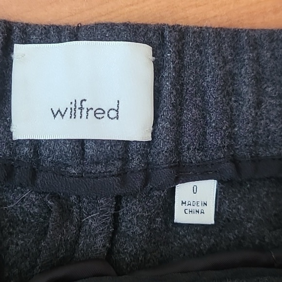 ARITZIA Wilfred Straight Leg Pant Wool Cashmere Blend - Picture 5 of 11